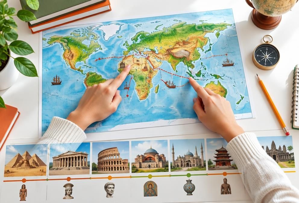 Cena ilustrativa: História visual